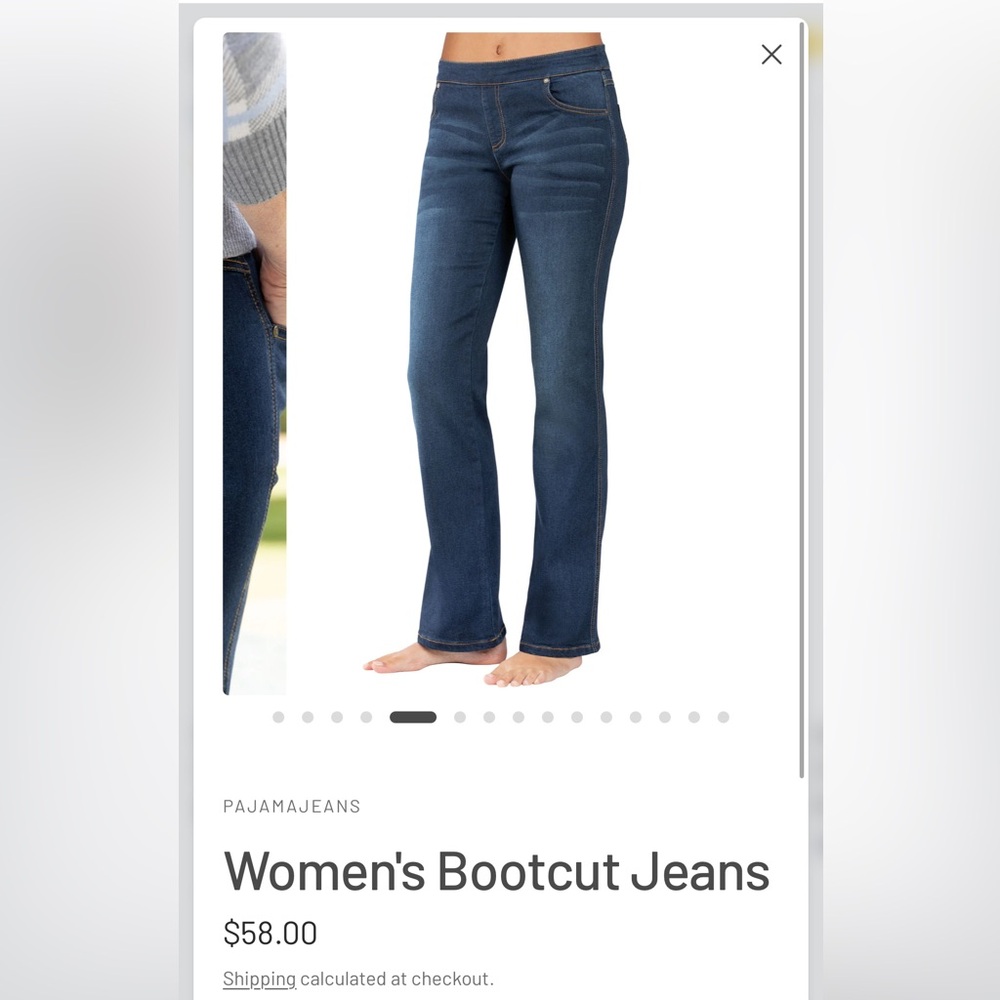 PajamaJeans Women's Bootcut Jeans | NWT